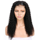 18-22 Inch Brazilian Virgin Hair 13"x2" Lace Front Wig Deep Curly 150% Density (T) 89