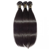 10A 10"/12"/14" Virgin Hair Straight 3 Bundles Sample (T) 53