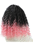 8 Pack Bohomian Box Braid Crochet Synthetic Braiding Hair