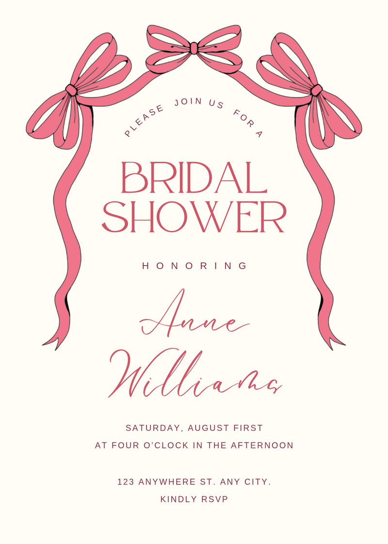 Bridal Shower Invitations