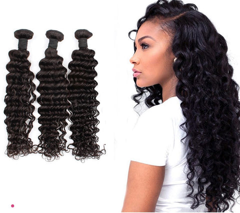 Luxury Deep Wave Human Hair Bundles (A) 231