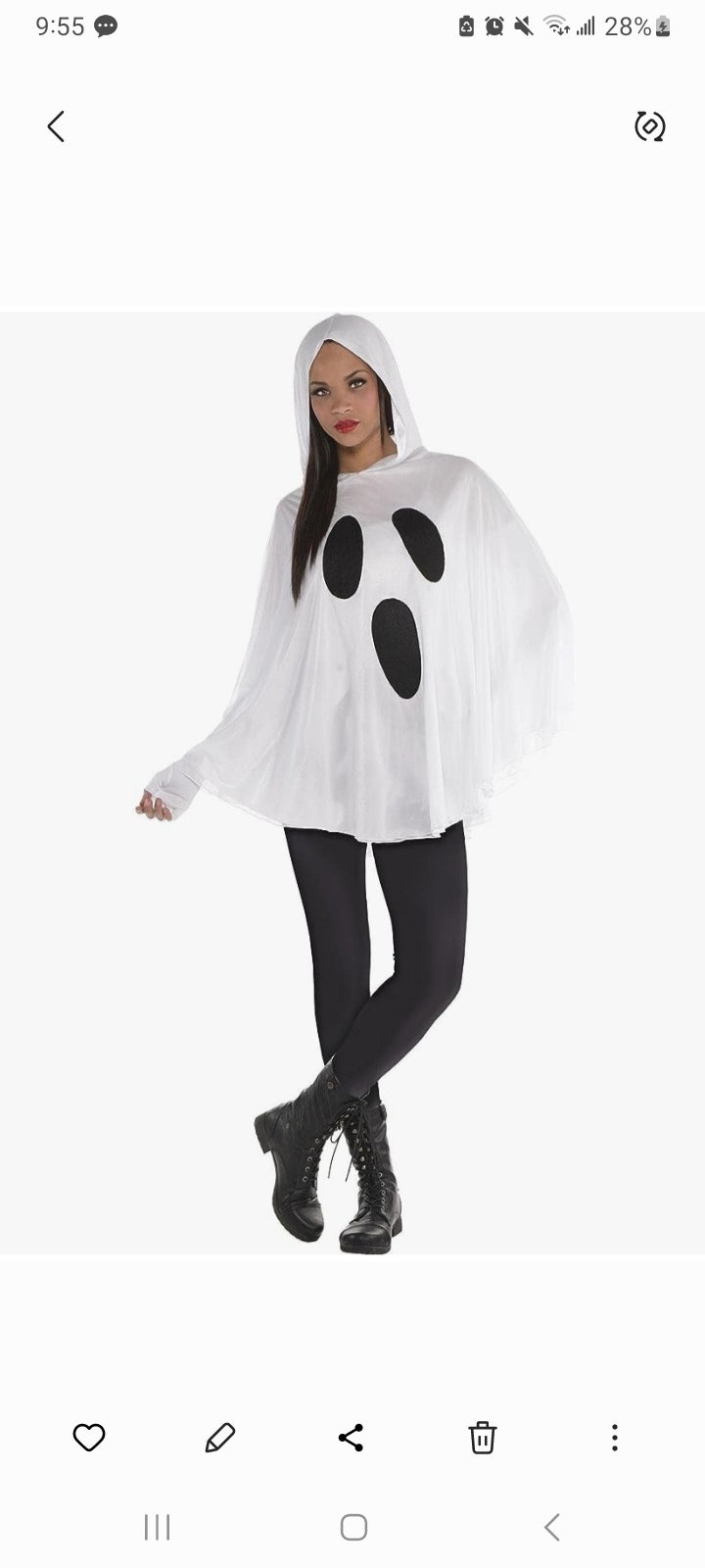 Ghost Pancho Costume (P)