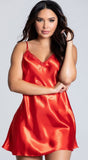 MIDNIGHT SATIN CHEMISE (Y)