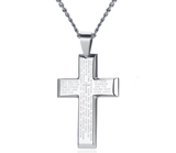 Big Cross Necklaces With Writing