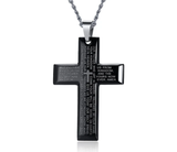 Big Cross Necklaces With Writing