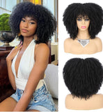 Short Kinky Curly Wigs