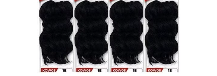 Kima Braid Ocean Wave 8" 4-PACK