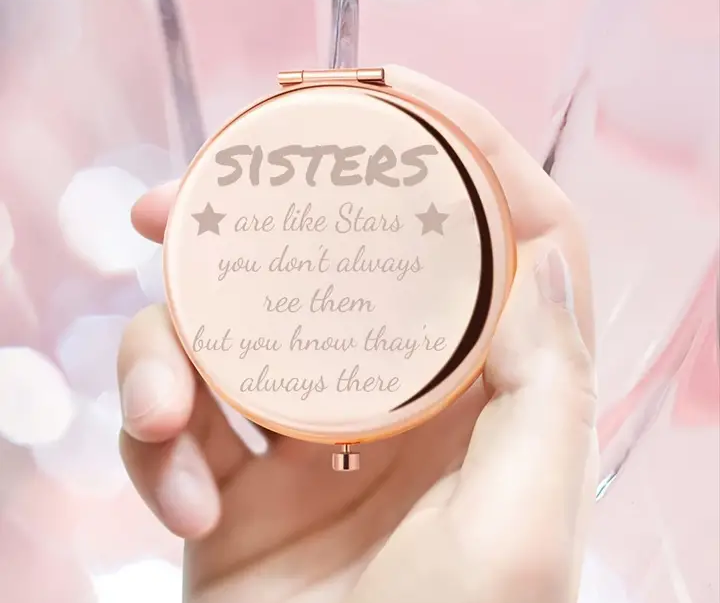 Gift for Best Friends, I Love You Compact Mirror