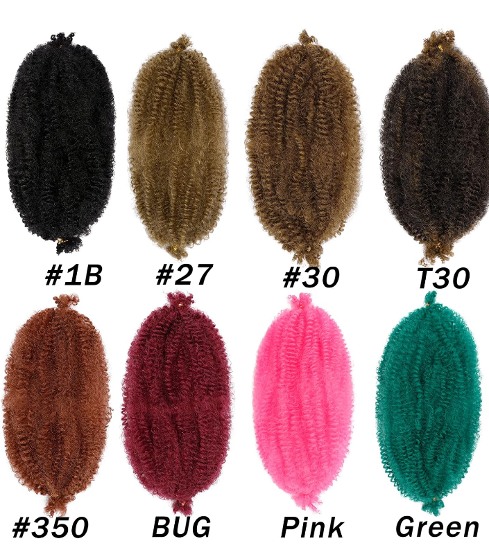 Marley Twist Braiding Hair 14 Inch 7 Packs