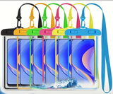 6 Packs of Extra-Large Waterproof Pouches - Keep Your Smartphone Dry & Protected Underwater!