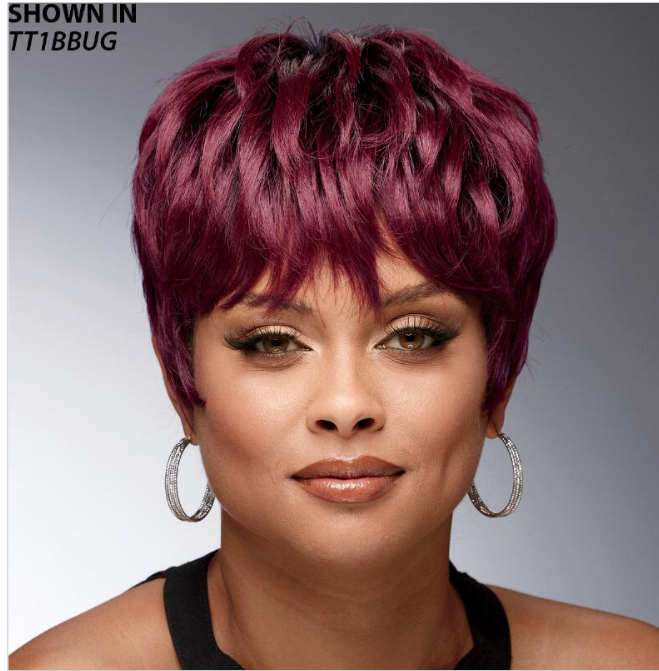 Short Layered Pixie Wig