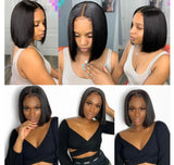 Transparent Bob Style Frontal Wig (A) 273