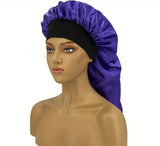 Long Satin Bonnets With Logos