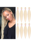 Pre Stretched Braiding Hair 20 Inch 8 Packs Yaki Synthetic Professional Braiding Hair Extensions for Crochet Braids Twist Hair