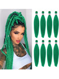 Pre Stretched Braiding Hair 20 Inch 8 Packs Yaki Synthetic Professional Braiding Hair Extensions for Crochet Braids Twist Hair