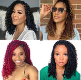 8 Pack Bohomian Box Braid Crochet Synthetic Braiding Hair