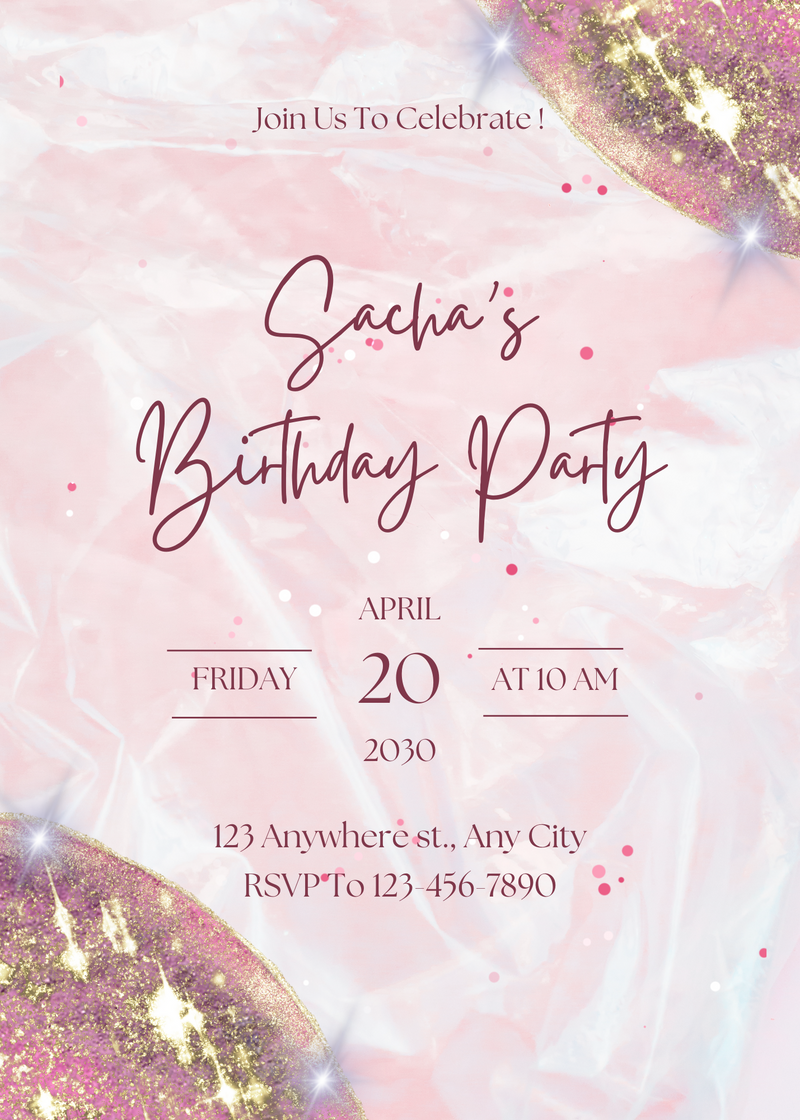 Birthday Party Invitations