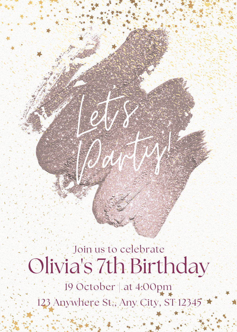 Birthday Party Invitations
