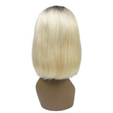 #1B/613 Bob Style Lace Wig (A) 5