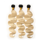 Body Wave Human Hair #1b613 Blonde Bundles (A) 160