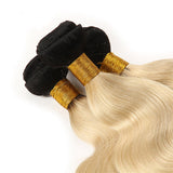 Body Wave Human Hair #1b613 Blonde Bundles (A) 160