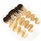 #1B613 Body Wave 13x4 Human Hair Blonde Frontal (A) 6