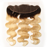 #1B613 Body Wave 13x4 Human Hair Blonde Frontal (A) 6