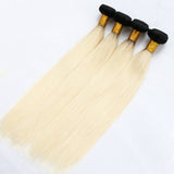 Straight Human Hair #1b613 Blonde Bundles (A) 264