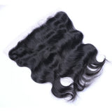 Body Wave 13x4 Virgin Human Hair Natural Black Frontal (A) 153