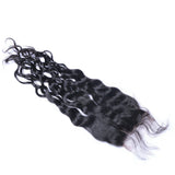 Natural Curly 4x4 Virgin Human Hair Natural Black Closure (A) 234