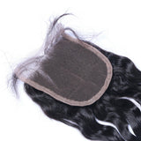 Natural Curly 4x4 Virgin Human Hair Natural Black Closure (A) 234