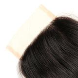 Straight 4x4 Virgin Human Hair Natural Black Closure (A) 257