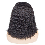 Bob Style Water Wave Lace Wig Naturlal Black #1B (A) 148