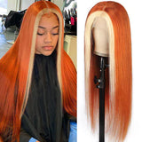 lace wig straight 613/#350