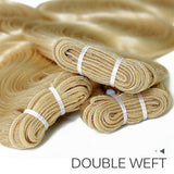 Body Wave Human Hair #613 Blonde Bundles (A) 161