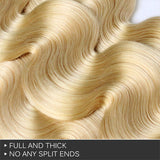 Body Wave Human Hair #613 Blonde Bundles (A) 161