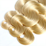 Body Wave Human Hair #613 Blonde Bundles (A) 161