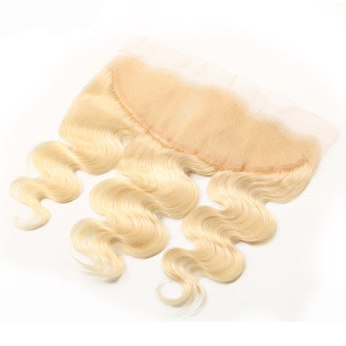 #613 Body Wave 13x4 Human Hair Blonde Frontal (A) 17