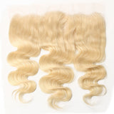 #613 Body Wave 13x4 Human Hair Blonde Frontal (A) 17