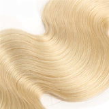 #613 Body Wave 13x4 Human Hair Blonde Frontal (A) 17