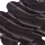 Body Wave Virgin Human Hair Natural Black Bundles (A) 164