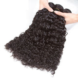 Natural Curly Virgin Human Hair Natural Black Bundles (A) 236