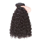 Natural Curly Virgin Human Hair Natural Black Bundles (A) 236