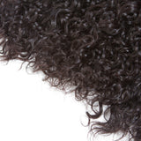 Natural Curly Virgin Human Hair Natural Black Bundles (A) 236