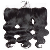 Body Wave 13x4 Human Hair Natural Black HD Lace Frontal (A) 151