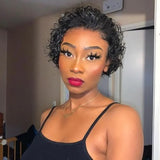 8 inch short curly wig (T) 131