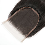 Straight 5x5 Human Hair Natural Black HD Lace Closure (A) 258