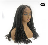 26 inch synthetic stunning goddess locs braided wig (T) 100