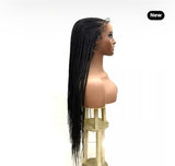 30 inch synthetic neat braided lace front wig (T) 104