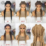 4 big braids 26 inch braided wig (A) 106